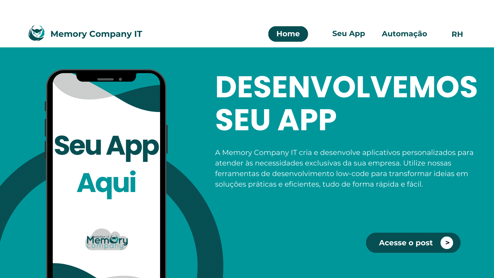 Desenvolvemos Seu App